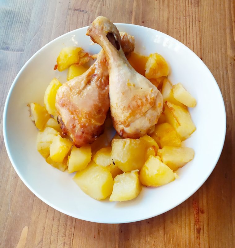 Coscia di pollo con Aromi e Patate - NaturalBreak